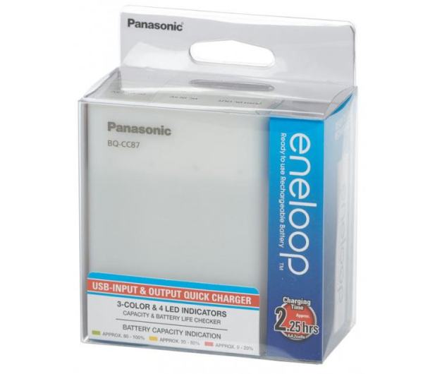PANASONIC ŁADOWARKA SMARTPLUS USB BQ-CC87USB - 1068373 - zdjęcie 5